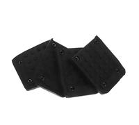 FIXOSHEE Lot de 4 Semelles Antidérapantes en Caoutchouc pour Échasses de Plaquiste avec Vis Patins Robustes Compatibles Échasses Standard pour Travaux de Plâtrerie Peinture et