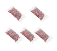 FIXOSHEE Lot De 5 Patchs Nail Art En Pâte Polymère 10g, Décorations Diy Fruits, Accessoires Manucure Pour Coque Téléphone, Projets Créatifs Et Fêtes