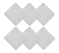 FIXOSHEE Lot de 6 Chiffons en Microfibre Gris Grand Format pour Lunettes, Lentilles, Écrans de Smartphone et Appareil Photo, Chiffon de Nettoyage Absorbant sans Peluches, Adapté