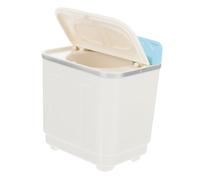 FIXOSHEE Machine à Laver Miniature Plastique pour Garçon Fille Compact et Éducatif de Jeu de Rôle pour Développer la Motricité et Lien Parent Garçon Fille Cadeau