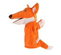 FIXOSHEE Marionnette à Doigt Renard Peluche Créative et Colorée Main Ventriloque Doux et Confortable pour Garçon Fille