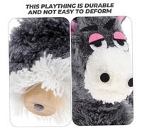 FIXOSHEE Marionnette à Fil Bois et Peluche Marionnette Animal pour Garçon Fille Ans Interactif Âne Gris pour Jeux de Rôle et Spectacles Familiaux
