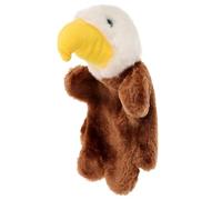 FIXOSHEE Marionnette à Main Aigle Peluche Simulation et Sécurisée pour Garçon Fille Interaction et Jeu de Rôle Créatif pour Histoires et Activités Parent-garçon Fille
