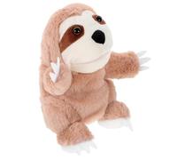 FIXOSHEE Marionnette Main Peluche Animal Paresseux Garçon Fille Interactive Raconte Histoire Éducatif Stimulant Imagination et Motricité