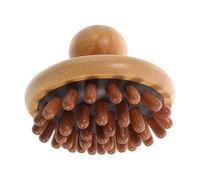 FIXOSHEE Masseur Forme Champignon Ergonomique Portable Outil de Massage Manuel pour Corps et Chevelu Peigne Large à Dents pour Massage à Main Simple