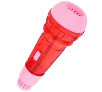 FIXOSHEE Microphone Écho Jouet Éducatif Pour Garçon Et Filles, Taille Compacte, Plastique Solide, Couleur Rose, Jouet Chantant D’apprentissage Précoce, Pour Développement Musical Et Jeux D’imagination