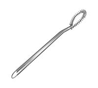FIXOSHEE Mini à Ressort Acier Inoxydable Batteur Manuel pour Mélanger Œufs Farine et Mousseur Lait Outil de Pâtisserie Compact pour Café et Sauces