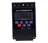 FIXOSHEE Minuterie Numérique Programmable Micro-ordinateur Interrupteur Horaire Automatique pour Prises Électriques Minuterie Compte à Rebours Sûre