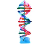 FIXOSHEE Modèle Scientifique Adn Double Hélice 1 Pièce Kit Pédagogique Interactif Éducatif Compact Portable d'apprentissage Scientifique pour Cours de Biologie et Chimie