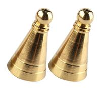 FIXOSHEE Moule à Parfum en Laiton Forme de Tour Lot de 2 Moules Coniques Réutilisables pour Fabrication Cônes de Parfum DIY Outil Compact et Léger Décoration Intérieure