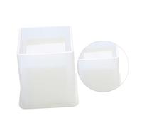 FIXOSHEE Moule Silicone Carré pour Pot à Crayons DIY Moule Époxy Cristal Fondant Chaleur Antiadhésif Facile à Nettoyer