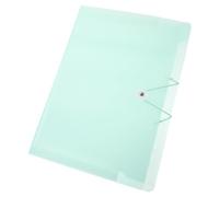 FIXOSHEE Organisateur de Fichiers Multi-couches pour Bureau et Étudiants Trieur Accordéon Compartiments Classeur de Rangement Papier Dossier de Polyvalent Vert