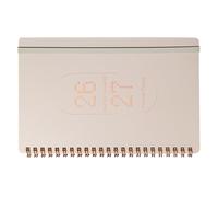 FIXOSHEE Organisateur de Planning PU Cover Agenda Hebdomadaire et Mensuel avec Suivi Objectifs Journal Quotidien et Carnet de Travail Portable pour Étudiants et Professionnels