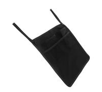 FIXOSHEE Organisateur de Poussette Noir Multifonction Paquet de Rangement Suspendu Imperméable Fermeture Éclair Compatible Universellement pour Poussette et Carrosse pour Voyage Bébé et