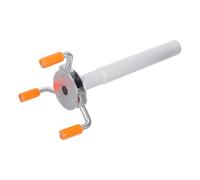 FIXOSHEE Outil de Démontage de Détecteur de Fumée 2 Pcs avec Tête de Griffe et Perche de Connexion 25 Cm en Alliage D’Aluminium, Outil de Sécurité pour Plafonds Hauts, Entretien