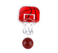 FIXOSHEE Panier de Basket Mural Garçon Fille Petit Format Kit Entraînement Sécurisé et Léger Intérieur pour Garçons sans Perçage Cadeau Sportif Amusant