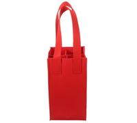 FIXOSHEE Paquet à Vin Feutre 4 Bouteilles Rouge Pour Transport, Porte-bouteilles Séparateur, Pochettes Pratiques Pour Soirée, Présent, Utilisation Quotidienne