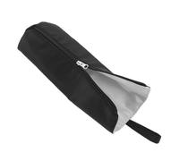 FIXOSHEE Paquet de Rangement pour Fer à Friser Imperméable et Résistant à la Chaleur Pochette Noire Compacte avec Crochet Suspendre Organisateur de Voyage Portable pour Boucleur et