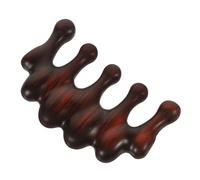 FIXOSHEE Peigne de Massage Bois pour Chevelu Dents Larges pour Stimulation Profonde Soulagement des Maux de Tête Favorise la Circulation Sanguine et Exfoliation Unisexe et Adapté à Tous