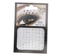 FIXOSHEE Pierres Précieuses Corps Autocollants Acryliques 10 Pièces Colorés Temporaires Accessoires de Maquillage pour Soirée Déguisement Faciles à Coller et Retirer