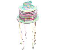 FIXOSHEE Piñata à Tirer Licorne pour Garçon Fille Décoration Festive Anniversaire Jeu Animation pour Fête Garçon Fille Fournitures de Fête Colorées et Originales