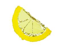 FIXOSHEE Piñata Mexicaine Traditionnelle de Citron Petite Taille Remplie de Sucre Décoration Festive pour Anniversaire et Fiesta Piñata Coloré pour Fête Thématique 1 Pièce