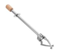 FIXOSHEE Pince de Cuisine Acier Inoxydable Multifonctionnelle Triangulaire Antidérapante pour Glace et Aliments Pince et Sécurisée pour Barbecue et Buffet