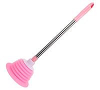 FIXOSHEE Piston de Toilette Robuste pour Débouchage Rapide et Nettoyage Salle Bain Pompe Puissante Multi-usages pour Wc Évier et Canalisations Poignée Longue Ergonomique Usage Domestique