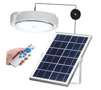 FIXOSHEE Plafonnier Solaire LED LED Lumière Transparente pour Salon Cuisine Bureau Éclairage Économe Énergie avec Télécommande