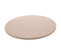 FIXOSHEE Planche De Séchage pour Poterie Tour De Potier, Disque en Panneau De Densité 30 Cm, Outil Argile à Poterie pour Artistes, Base Inachevée Ronde, Usage Atelier Céramique