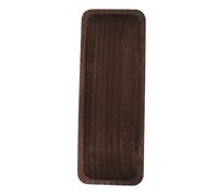 FIXOSHEE Plateau Décoratif Rectangulaire en Bois Massif 318 X 118 CM Style Campagnard Couleur Brun Charbon Organiseur Multifonction pour Bijoux Bougies et Cosmétiques Cuisine Salle