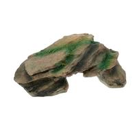 FIXOSHEE Plateforme Escalade Résine pour Tortue Abri Réaliste pour Reptiles Maison Refuge pour Tortue Terrestre Accessoire pour Terrarium