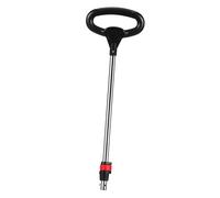 FIXOSHEE Poignée de Pousse-poussette Ergonomique pour Tout-petit, Accessoires de Remplacement, Tige de Poussée Ø25 Cm, Compatible Poussette Canne, Usage Quotidien, Sécurité Renforcée,