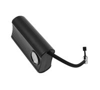 FIXOSHEE Pompe à Air Portable pour Pneus de Voiture Compresseur Électrique Portatif avec Arrêt Automatique et Protection Surcharge Pompe Gonfleur Sécurisée et Abs pour Véhicule et Ballons