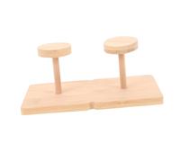 FIXOSHEE porte-gobelet organisateur de tasse en Organisateur de tasse en papier à 2 compartiments organiseur de gobelets empilable Beige