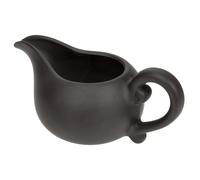 FIXOSHEE Pot à Crème en Céramique Violet Anse, Petit Récipient à Lait 200 Ml, Pichet à Sauce Polyvalent Cuisine et Restauration, Distribution Fluide pour Sauces et Condiments