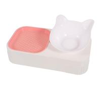 FIXOSHEE pour Chat Et Chaton Pot De Nourriture Multi-usages Bac à Pratique sans pour Chat