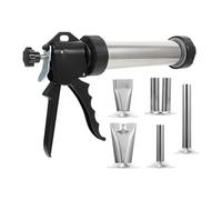 FIXOSHEE Poussoir à Saucisses Manuel en Acier Inoxydable Kit D’Outils pour Farce à Saucisse Entonnoir Portable pour Fabrication Maison de Saucisses Ustensile la Cuisine Pratique et