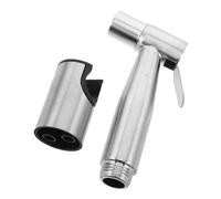 FIXOSHEE Pulvérisateur Bidet Rv Acier Inoxydable Portable Kit de Douchette à Main pour Nettoyage Couches Toilette et Bain des Animaux Design et Polyvalent pour Camping et Voyage