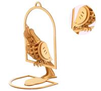 FIXOSHEE Puzzle 3D en Bois à Monter de Perroquet Jeu de Puzzle en Bois Poli Lisse Ensemble Créatif pour Garçon et Filles Développement Motricité Fine et Coordination Œil-Main Présent