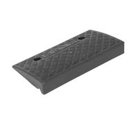 FIXOSHEE Rampe Seuil Plastique Caoutchouc Antidérapante Tapis de Seuil Robuste pour Voiture Rampe Trottoir Portable Protection Châssis et Rattrapage Niveau Usage et