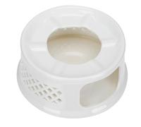 FIXOSHEE Réchaud Théière Céramique Chauffe-Tasse avec Support Bougie Base Chauffante Pratique pour Bureau et Maison Design Japonais et Sécurisé