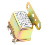 FIXOSHEE Relais de Klaxon 12 V pour Camion Relais de Remplacement Métallique Accessoire Voiture Compatible Multi-modèles pour Klaxon Puissant et Sécurisé Installation Rapide