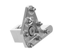 FIXOSHEE Repose-Pieds Arrière Moto en Alliage d'Aluminium Argenté, Pédale de Frein Antidérapante, Accessoire de Frein Ergonomique pour Moto, Quad et Motocross, Installation Rapide