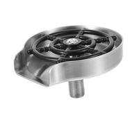 FIXOSHEE Rince-verre Automatique pour Évier Inox Nettoyeur de Tasse Multifonctionnel Pulvérisation à Angles Multiples Usage Domestique et Bar Compatible Verres Bouteilles et Biberons