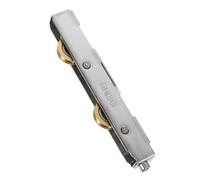 FIXOSHEE Roulette pour Porte Coulissante Silencieuse avec Roulement Double Cuivre Galet Acier Inoxydable pour Porte Patio et Fenêtre Verre