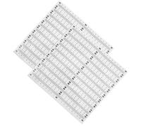 FIXOSHEE Ruban de Mesure Autocollant 40 Pièces Règle Adhésive Métrique 10-0-10 CM Chiffres Noirs sur Fond Blanc Instrument de Mesure Précis pour Établi et Travail du Bois Autocollant