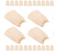 FIXOSHEE Sachets Filtre à Thé Jetables Cordon 300 Pièces 6X8Cm pour Infusion de Plantes Médicinales et Tisanes