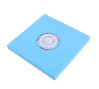 FIXOSHEE Set de Disque Kumihimo avec Épingle de Positionnement pour Tissage de Bracelet Collier et Lanière Plateau Dense Antidérapant pour Corde de Perles Outil de Bricolage Manuel