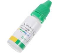 FIXOSHEE Solution de Test Co2 pour Aquarium 15 ML Testeur D’Aquarium Précis sans Dilution Kit de Test D’Eau pour Aquarium D’Eau Douce Indicateur Liquide de Contrôle du Dioxyde de
